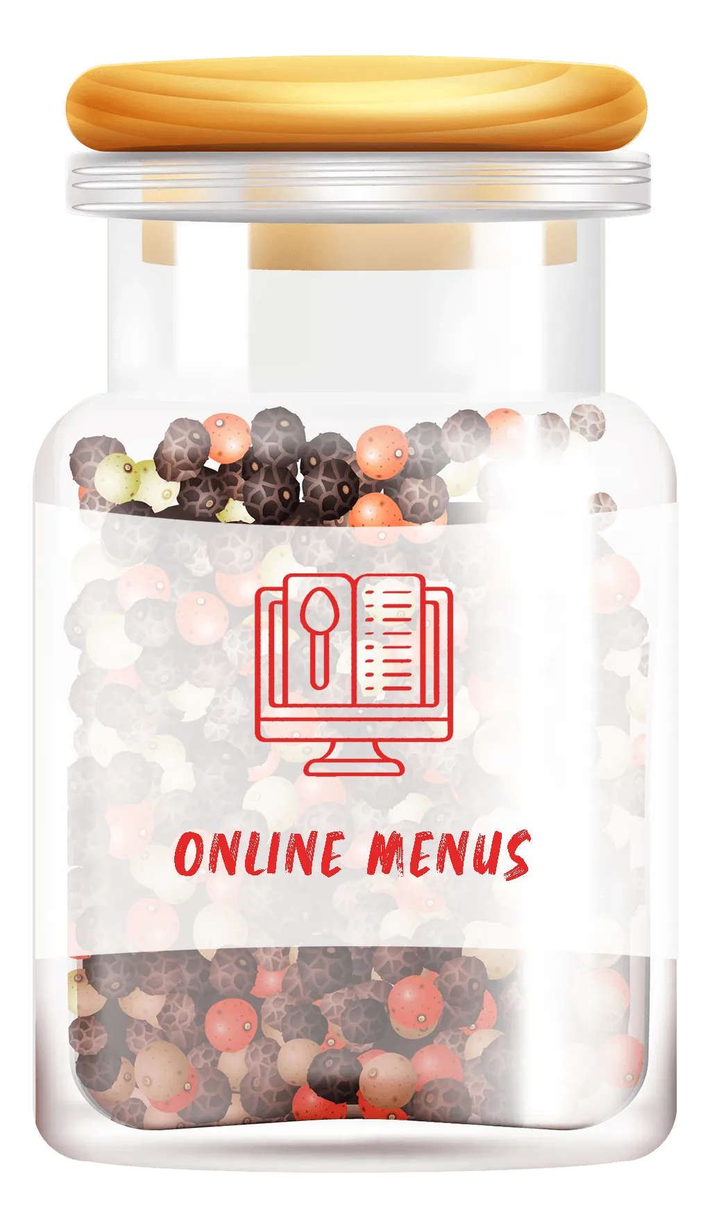 online-menu-bottle